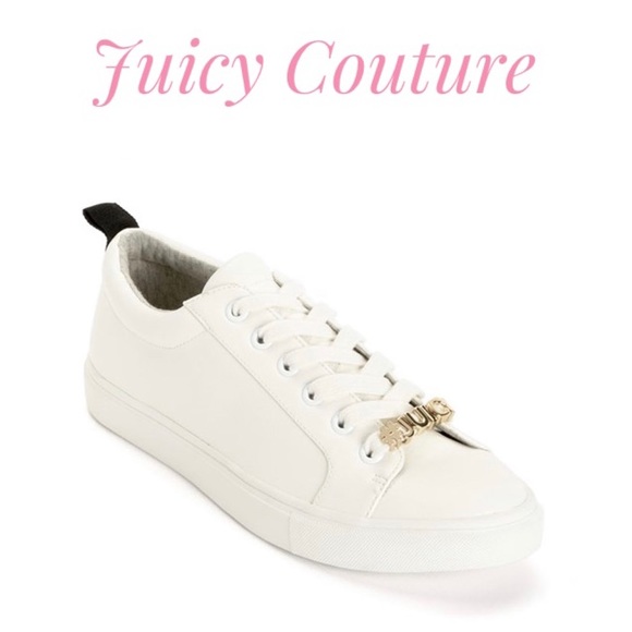 New Juicy couture white / hot pink sneakers with logo - Picture 3 of 5